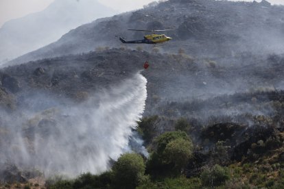 Incendio en Porto de Sanabria.