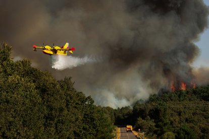 Incendio de El Payo en Salamanca.