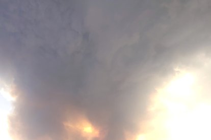 Efectos del incendio de Molezuelas.