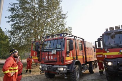 Incendio en Boca de Huérgano (León).
