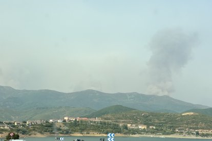 Incendio en Boca de Huérgano (León).