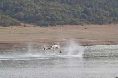 Incendio en Boca de Huérgano (León).