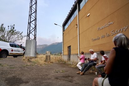 Incendio en Boca de Huérgano (León).
