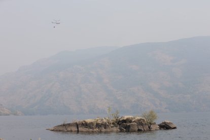 Incendio de Porto en Sanabria.