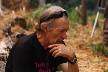 Incendio en el municipio de Oencia (León)