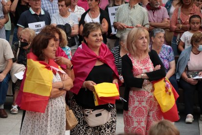 Concentración ciudadana en La Bañeza.