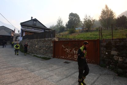 Incendio en Colinas del Campo de Martín Moro Toledano perteneciente al municipio de Igüeña (León)