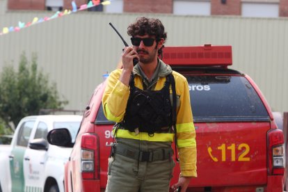 Incendio en Colinas del Campo de Martín Moro Toledano perteneciente al municipio de Igüeña (León)