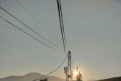 Restablecidas las telecomunicaciones en pueblos de León