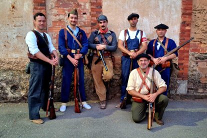 Recreación histórica 'La noche en las trincheras' en Villamanín y La Pola de Gordón, en León.