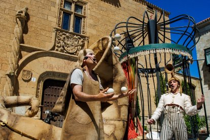 El público se vuelca en la Feria del Teatro en Ciudad Rodrigo.