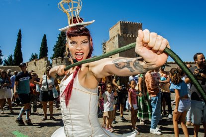 El público se vuelca en la Feria del Teatro en Ciudad Rodrigo.