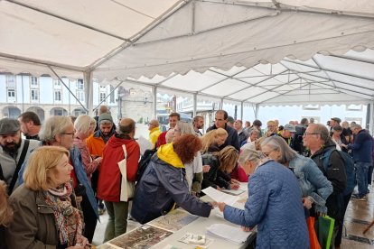 Manifestación y recogida de Alegación en Espinosa de los Monteros (Burgos)