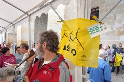 Manifestación y recogida de Alegación en Espinosa de los Monteros (Burgos)