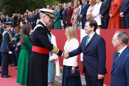 Castilla y León arropa el desfile por el Día de la Hispanidad