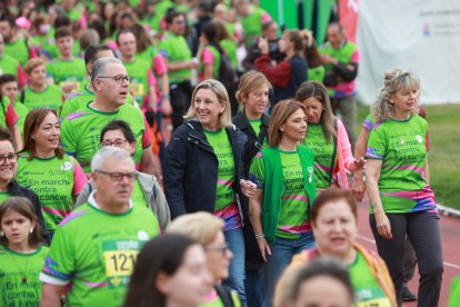 Marcha contra el cáncer en Zamora.