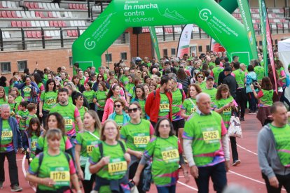 Marcha contra el cáncer en Zamora.
