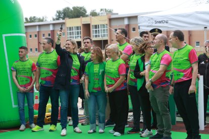 Marcha contra el cáncer en Zamora.