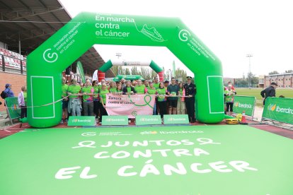 Marcha contra el cáncer en Zamora.