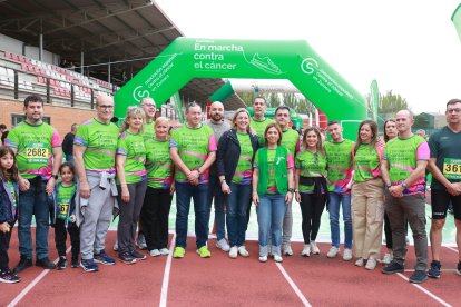 Marcha contra el cáncer en Zamora.