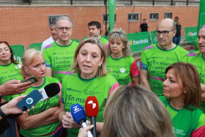 Marcha contra el cáncer en Zamora.