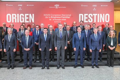 Congreso Nacional de la Empresa Familiar celebrado en Burgos.