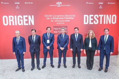 Congreso Nacional de la Empresa Familiar celebrado en Burgos.