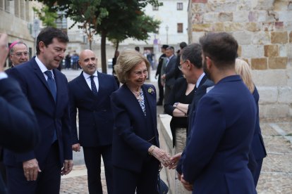 La Reina Sofía visita la XVIII Exposición de Las Edades del Hombre ‘EsperanZa’