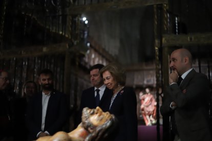 La Reina Sofía visita la XVIII Exposición de Las Edades del Hombre ‘EsperanZa’