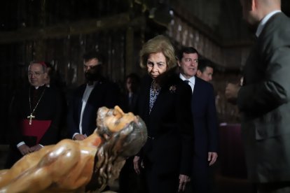 La Reina Sofía visita la XVIII Exposición de Las Edades del Hombre ‘EsperanZa’