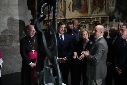 La Reina Sofía visita la XVIII Exposición de Las Edades del Hombre ‘EsperanZa’