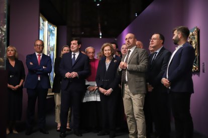 La Reina Sofía visita la XVIII Exposición de Las Edades del Hombre ‘EsperanZa’