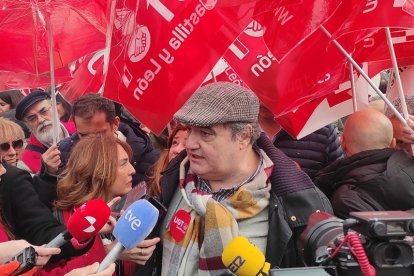 Tomás Pérez, secretario general de la UGT Servicios Públicos de Castilla y León.