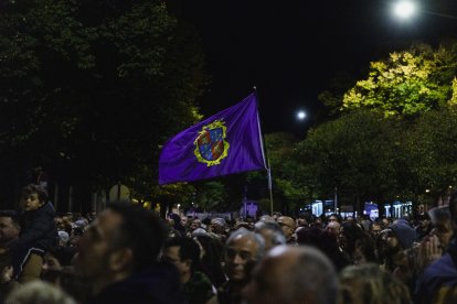 Más de 2.000 personas toman las calles de la capital palentina, en la protesta contra Adif.