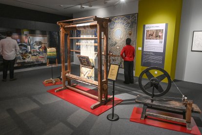 Presentación de la exposición ‘Real Fábrica de Tapices. Obra moderna y contemporánea’.