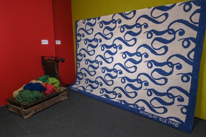 Presentación de la exposición ‘Real Fábrica de Tapices. Obra moderna y contemporánea’.