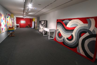 Presentación de la exposición ‘Real Fábrica de Tapices. Obra moderna y contemporánea’.