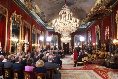 Mañueco asiste a la ceremonia de ingreso en la Insigne Orden del Toisón de Oro.