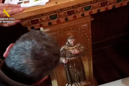 Operación de la Guardia Civil en Belorado.