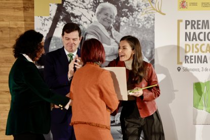 La reina Letizia acude a la reunión del Consejo Del Real Patronato sobre Discapacidad en la celebración del Día Internacional de la Discapacidad.