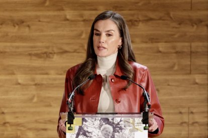 La reina Letizia acude a la reunión del Consejo Del Real Patronato sobre Discapacidad en la celebración del Día Internacional de la Discapacidad.