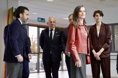 La reina Letizia acude a la reunión del Consejo Del Real Patronato sobre Discapacidad en la celebración del Día Internacional de la Discapacidad.