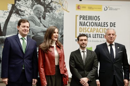 La reina Letizia acude a la reunión del Consejo Del Real Patronato sobre Discapacidad en la celebración del Día Internacional de la Discapacidad.
