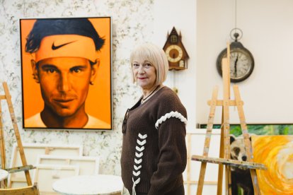 Marian López, artista palentina