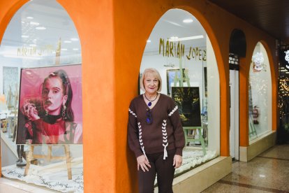 Marian López, artista palentina