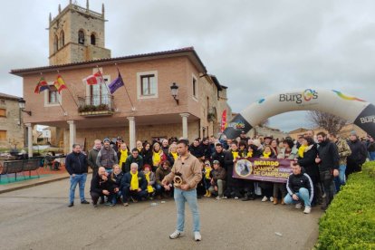 Distintos momentos de la final del campeonato de España de Caza menor con perro