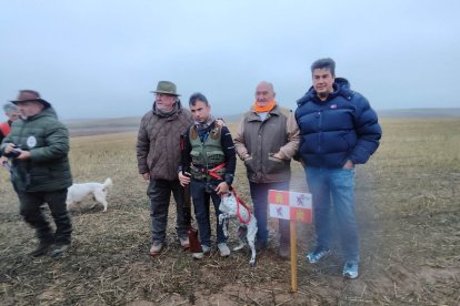 Distintos momentos de la final del campeonato de España de Caza menor con perro