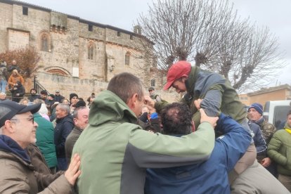Distintos momentos de la final del campeonato de España de Caza menor con perro