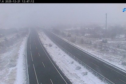 Carretera AP-61, km 77, en Segovia