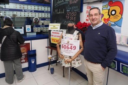 Laguna de Duero, en Valladolid, entrega un quinto premio de la Lotería de NavidaD